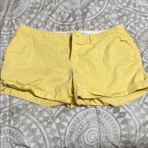 Yellow shorts